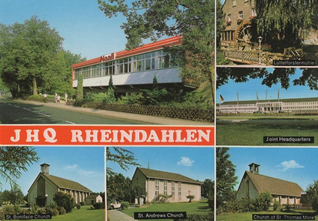 Postkarte JHQ Rheindahlen