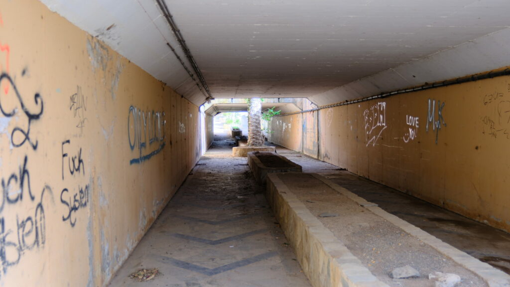 Tunnel Morro Jable zum Stella Canaris Fuerteventura