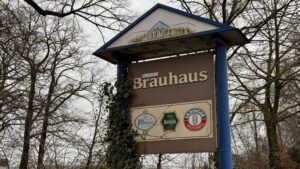 Brauhaus Bocholt Schild