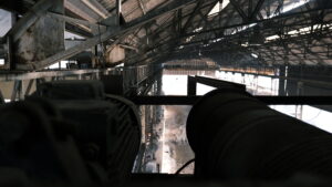 Verlassenes Stahlwerk