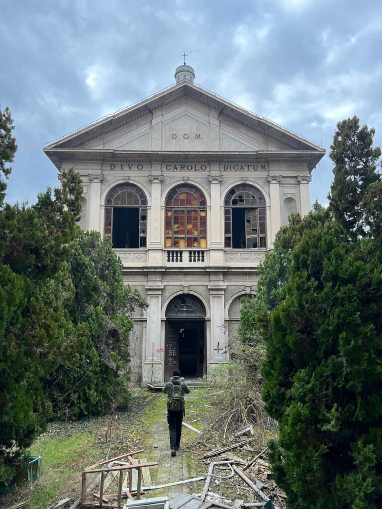 Verlassene Lost Place Kirche aus unserer Urbex Karte für Deutschland