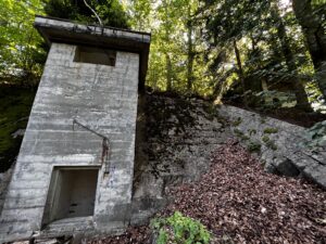 Verlassene Militär Bunker
