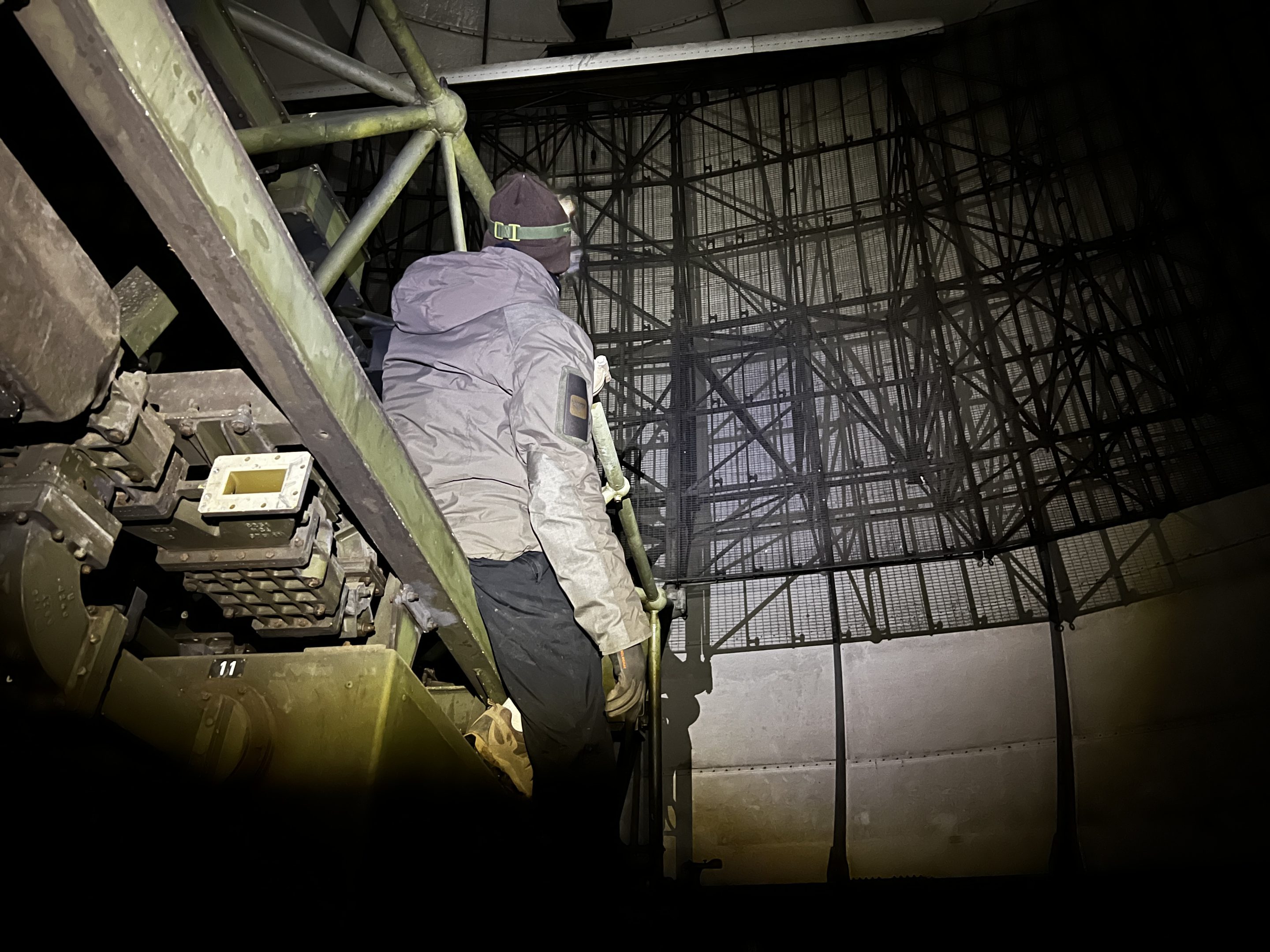 Verlassenes NATO Radar Eingang