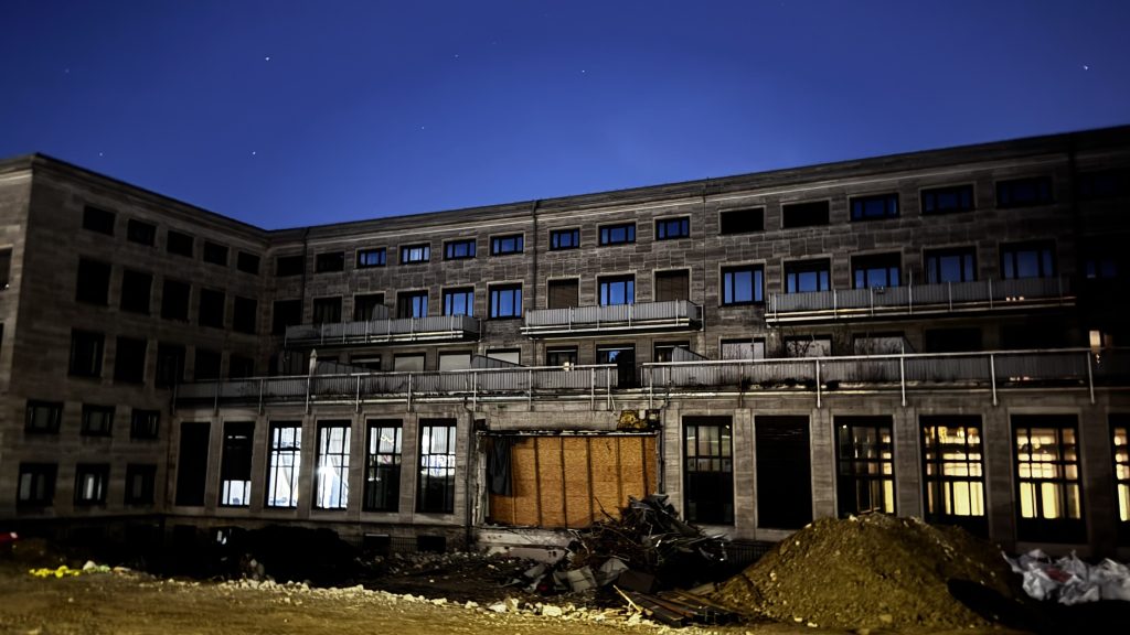 Rückseite des Gebäudes der Bundesbank Dortmund