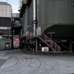 Innenhof vom Lost Place Kraftwerk Shamrock in Herne